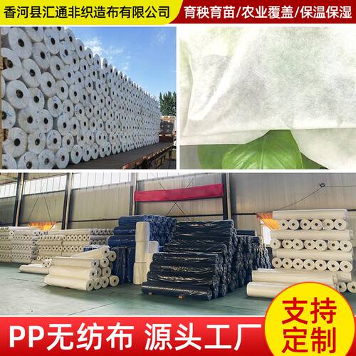 厂家 育苗无纺布果树水稻育苗无纺布农业育种抗老化PP无纺布