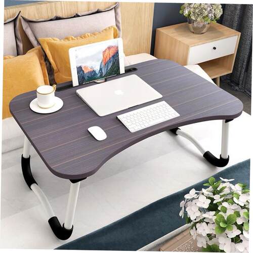 bed small table folding laptop table of students dormitory