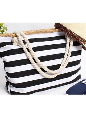 New Beach Tote Bag Fashion Women Canvas Summer Large Capaci