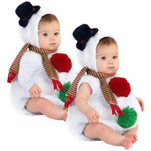 Baby Christmas Outfit Boys Girls Costumes Clothes Snowman Co