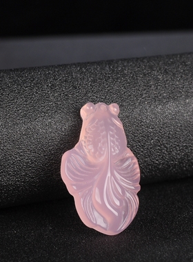 冰种玛瑙金玉满堂男女款项链吊坠