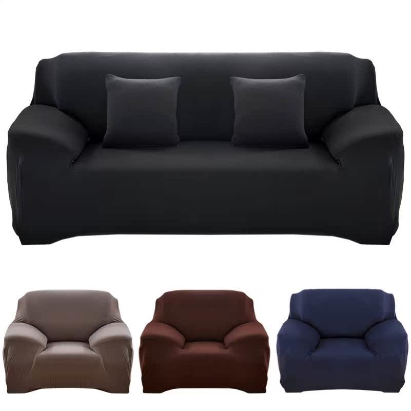 21 colors for choice Solid color sofa cover stretch seat