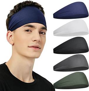 Moisture Wicking Workout Headband Sweatband for Running Yoga