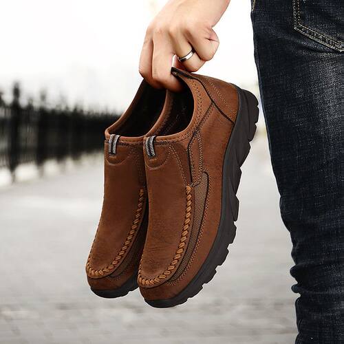 Men Casual Shoes Loafers Sneakers Retro Leisure Man Shoes 男