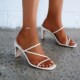 women roman high shoes 中跟罗马凉鞋 ladies heels for sandals