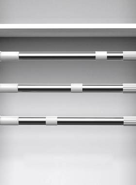 衣杆Closet hanging rod without punching clothes hanging rod