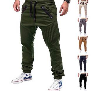 sports pants casual trousers男士运动裤子休闲低腰长裤宽松卫裤