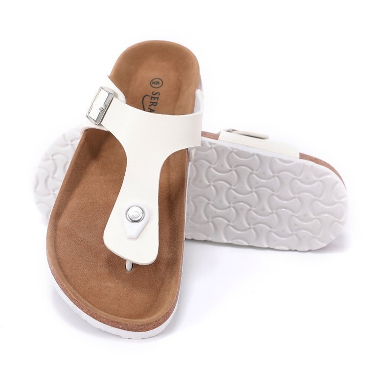 ers flip flops women's large size sandals cork women'-封面