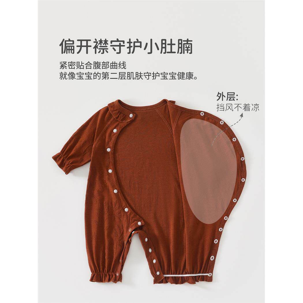婴儿衣服a类棉春秋季宝宝