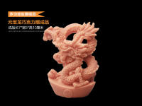 Dragon head and tail salt carving molds, twelve zodiac dragons emerging from the sea chocolate molds, treasure dragons, zodiac dragons silicone molds thumbnail 2