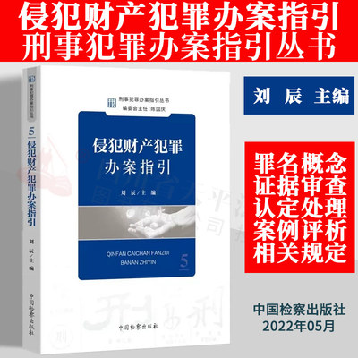 侵犯财产犯罪办案指引 刑事重罪办案指引丛书5