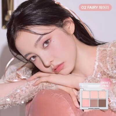 韩国2aN裴珠泫同款六色眼影盘粉棕大地珠光哑光持久显色清纯正品