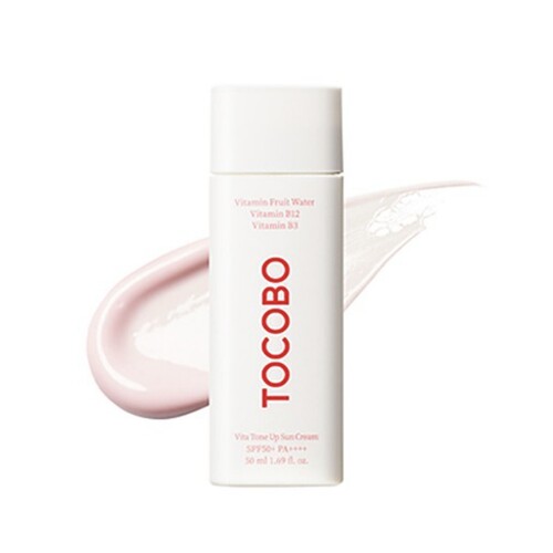 韩国TOCOBO纯素维他命精华防晒霜清爽水润提亮防辐射SPF50+正品