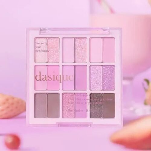 韩国Dasique代曦可草莓18色眼影盘哑光珠光持久显色高颜值正品