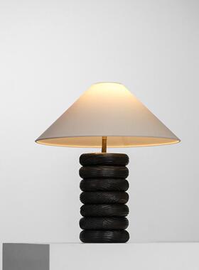 中山工厂直销新款意大利CDPR台灯设计师款中古风客厅卧室床头布艺