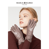 MARJAKURKI玛丽亚古琦防寒保暖真皮手套女士冬季 百搭羊皮手套礼盒