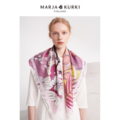 MARJAKURKI玛丽亚古琦桑蚕丝真丝大方巾丝巾女高级感礼盒围巾披肩