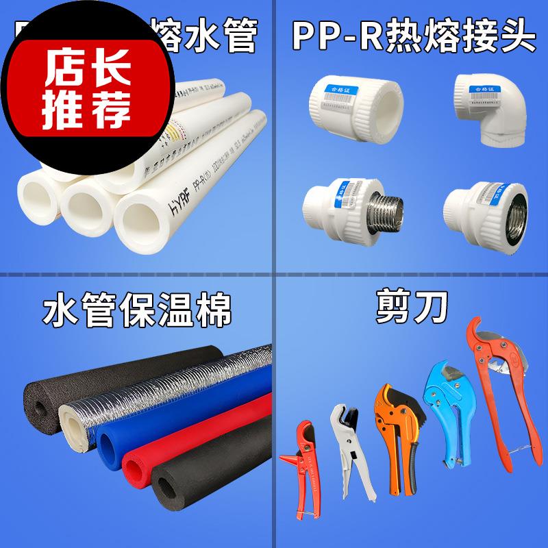 ppr水管热熔机 pe管热熔器 4分模头 2e0-63家用可调温 75-110恒i.
