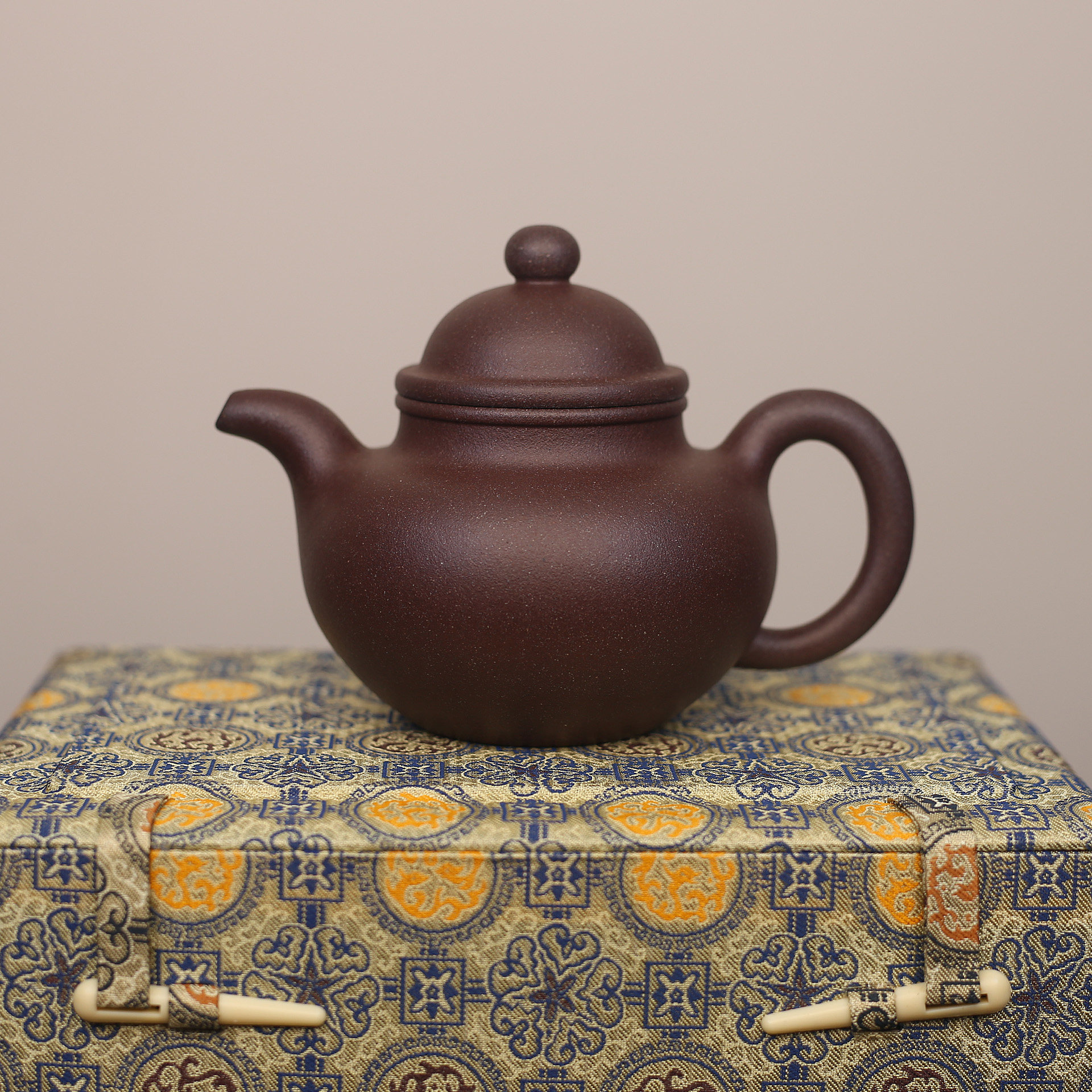 格昌 宜兴原矿40目桃花泥胡勇全手工精制寿珍掇球325CC紫砂泡茶壶,餐饮具,茶壶,淘宝优惠券,粉丝福利购,淘宝优惠卷