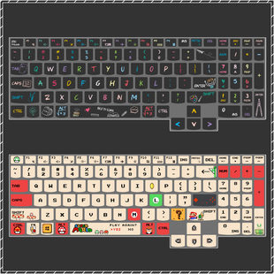 适用于联想y7000P拯救者r7000 系列笔记本键盘膜硅胶保护个性彩绘