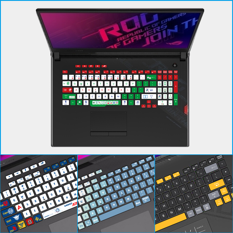 华硕飞行堡垒系列笔记本键盘贴纸