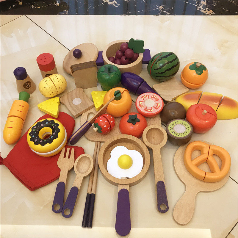 木制粘贴儿童益智早教过家家玩具仿真水果切切看游戏蔬菜切切乐,玩具/童车/益智/积木/模型,过家家玩具,淘宝优惠券,粉丝福利购,淘宝优惠卷