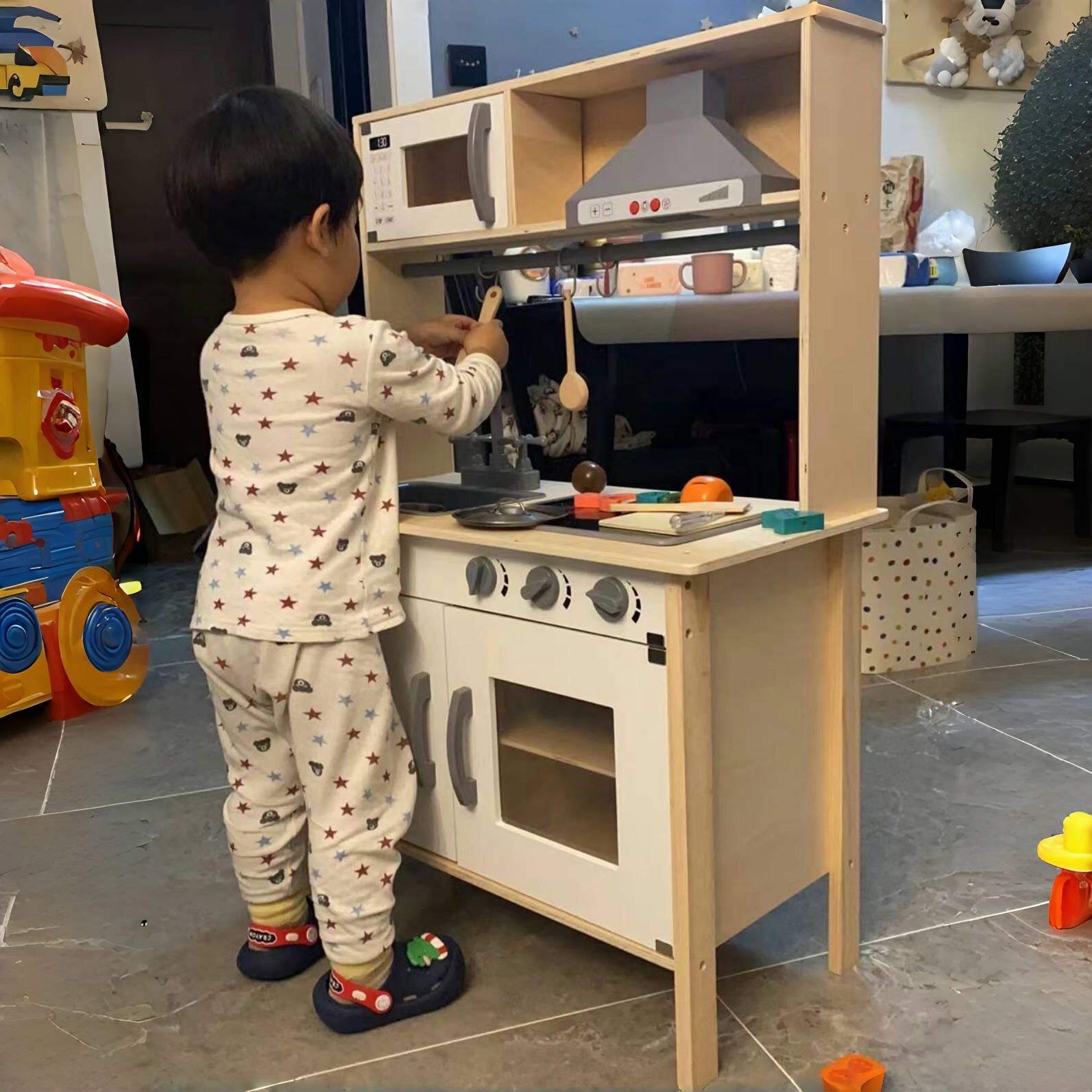 幼乐比幼儿童厨房过家家玩具冰淇淋套装3-6岁宝宝小女孩生日礼物