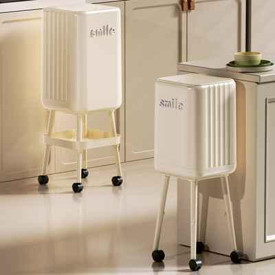 大号高脚免弯腰垃圾桶