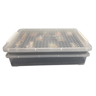 徽章收纳盒透明防尘奖章勋章首饰收纳整理盒子奖牌胸针挂墙展示框