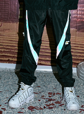 Forked Tongue游艇小姐姐同款荷包蛋套装反光运动裤