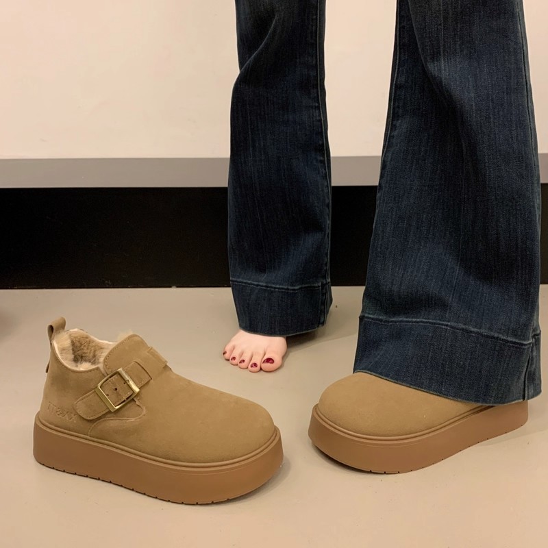 加厚高帮乐福棉鞋保暖雪地靴