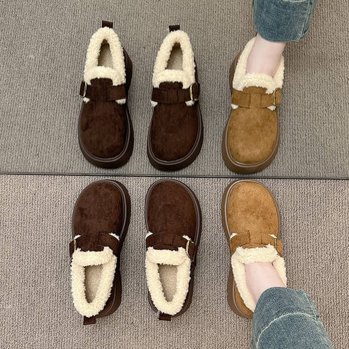 乐福鞋博肯棉鞋子保暖雪地靴