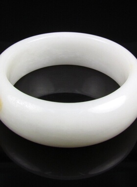 钱塘邮社   和田玉 鸡骨白 手镯 内径57mm