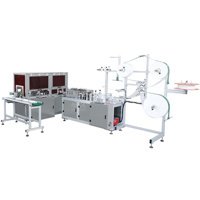 成久牌KZ17595全自动平面口罩机 一次性民用外耳带口罩机 全伺服高速超声波口罩机  全自动一拖一平面口罩机