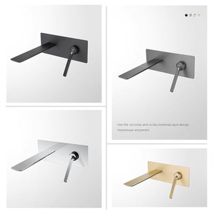 争冠卫浴暗装淋浴花洒置物台热熔一体全铜空气增压节水花洒