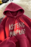 wassuphappy字母连帽卫衣男款秋冬季潮流美式高街上衣服休闲外套，男装卫衣，电商A336