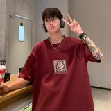 酒红色