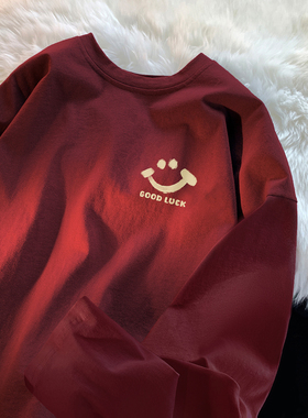 2025秋冬新款印花长袖T恤 A336-THCT0393-P38-限价48 （纯棉）