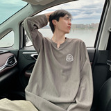 2025秋季新款长袖A336-CP0017-特P25（聚酯纤维），男装T恤，电商A336