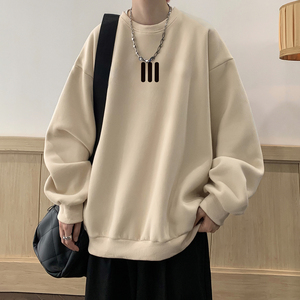 2024秋冬新款圆领卫衣A336-YL1226-P48-限价68（65棉35聚酯纤维）