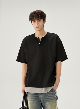 2025春夏新款短袖T恤A336-GX0023-P48-限价68（纯棉）