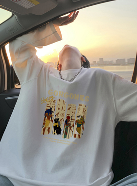 2025秋冬新款印花长袖T恤 A336-THCT0510-P38-限价48 （纯棉）