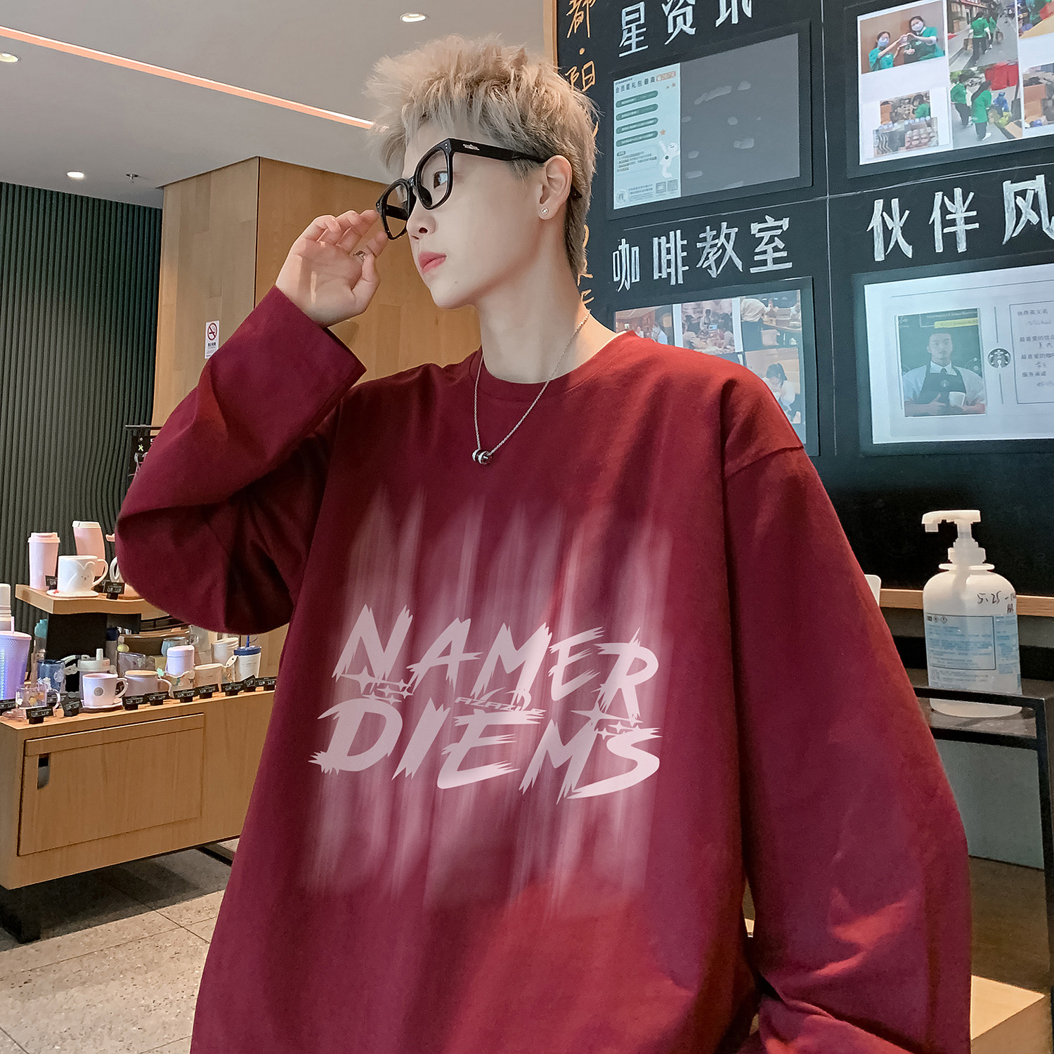2024秋冬新款长袖T恤A336-CT252-P38-限价48（纯棉）,男装T恤,电商A336