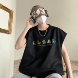 重磅麂皮绒印花背心A336-THJPBX38-P28-限价38（95聚酯纤维5氨纶，男装背心/马甲，电商A336
