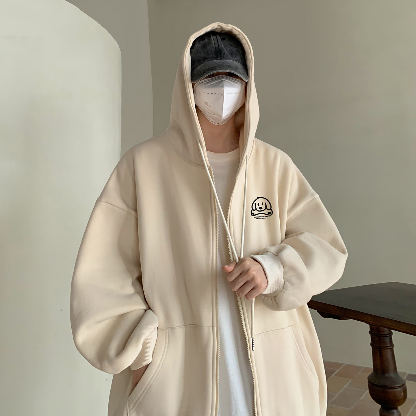 开衫卫衣A336-THKS0096-P78-限价98加绒THKS0096JR-P88-限价108,男装卫衣,电商A336