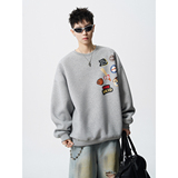 2025圆领卫衣420克华棉A336-RIWY032-特P40（50%棉50%聚酯纤维），男装卫衣，电商A336