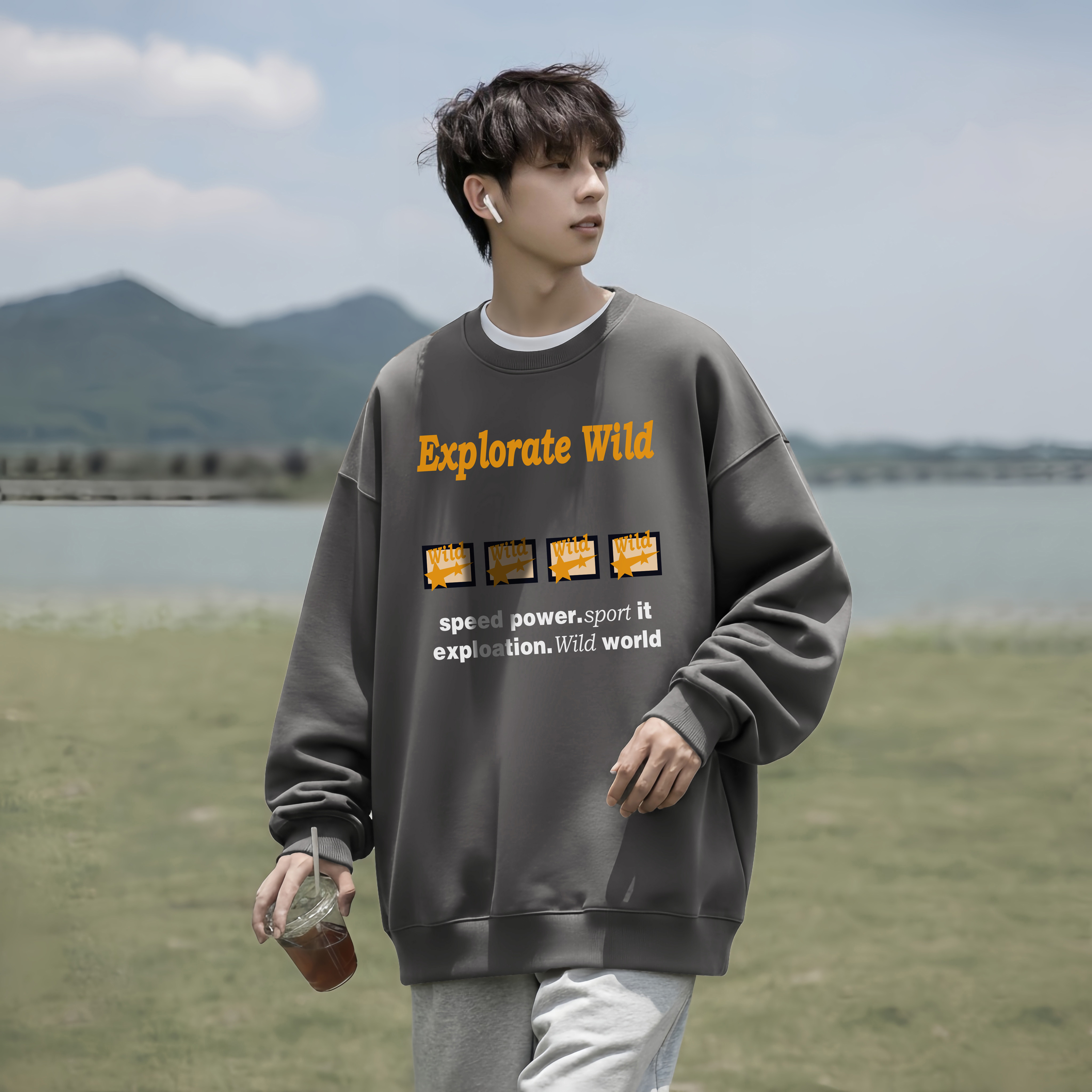 25秋冬A336-THYL0305-P48-限价68加绒THYL0305JR-P58-限价78,男装卫衣,电商A336
