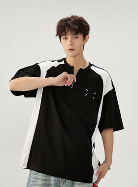 2025夏季新款短袖T恤A336-PSDX0002-P48-限价68 （纯棉）