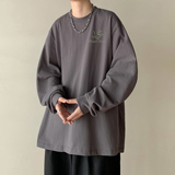 2025秋季新款印花长袖T恤A336-THCTLK0030-P45-限价58（纯棉），男装T恤，电商A336