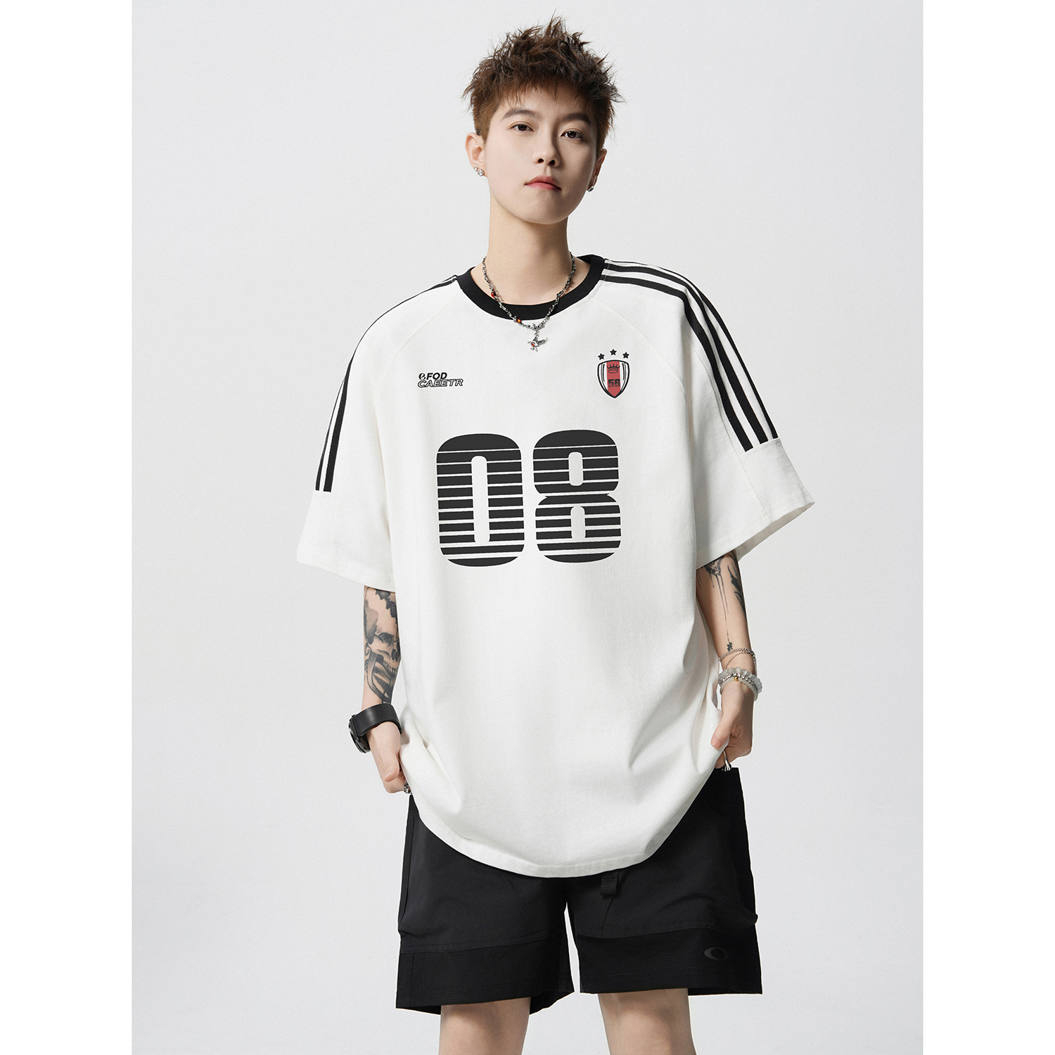 夏季新款织带短袖T恤A336-THZDDX0018-P48-限价68（100棉），商品下架区商品下架区，电商A336